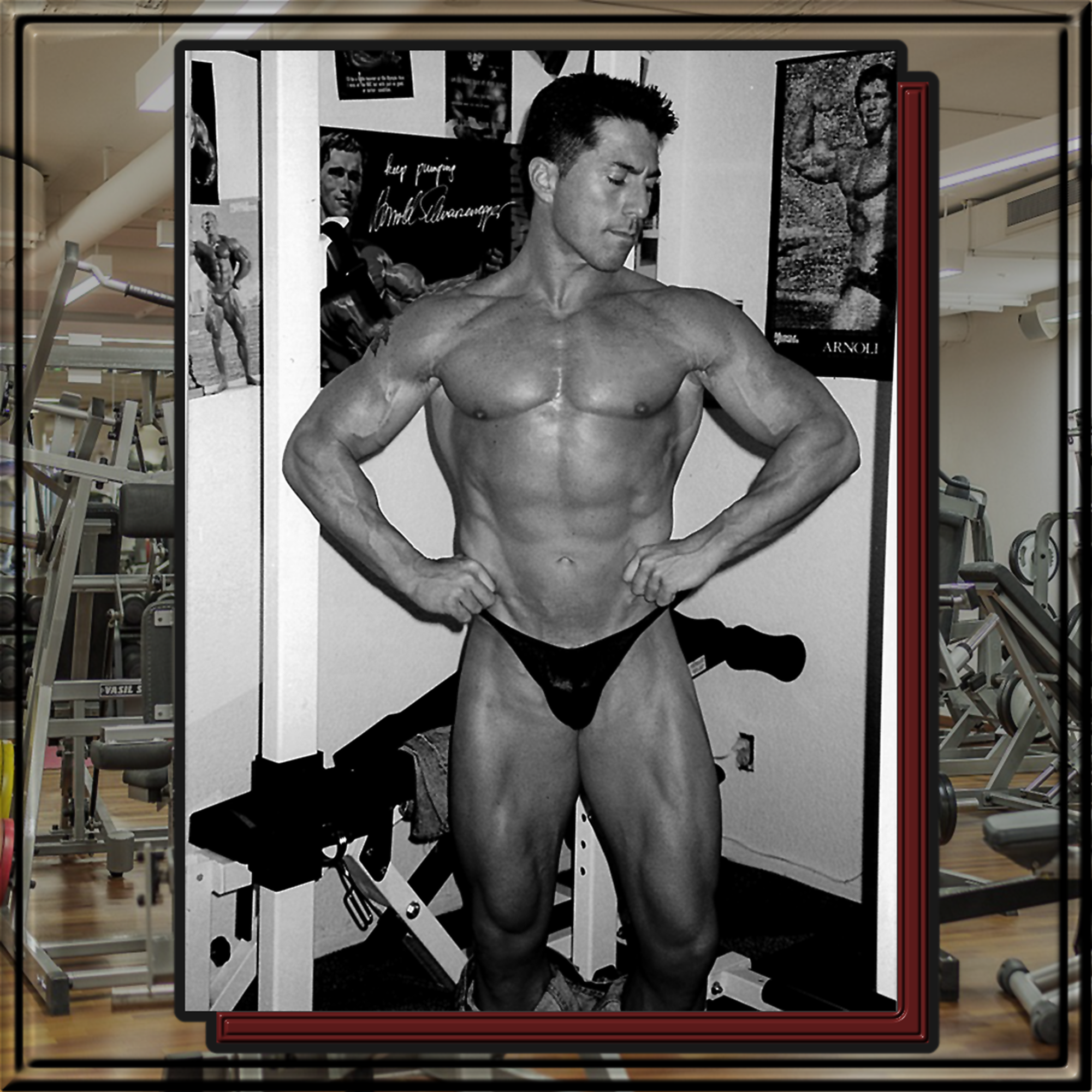 Michael Scott Calhoun, Man Stallion and Underwear Model.